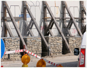 突发事件用石笼网